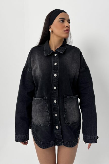 Oversize Ceket Antrasit